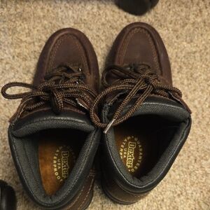 Dexter Brown Leather Lace-Up Waterproof Boots